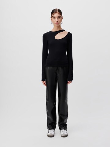 Maglietta 'Beysa' di LeGer by Lena Gercke in nero: frontale
