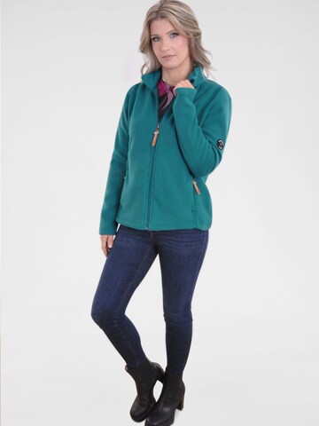 Navigazione Fleecejacke in Blau