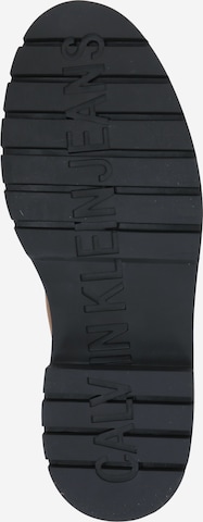 Calvin Klein Jeans Schnürboots 'COMBAT' in Braun