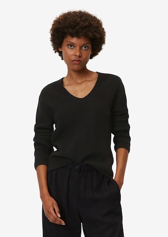 Pull-over Marc O'Polo en noir : devant