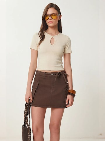 Camicia da donna di Happiness İstanbul in beige