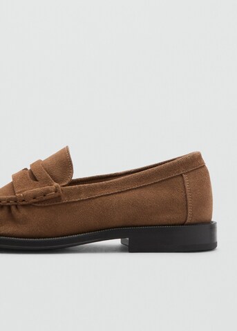 MANGO MAN Moccasins in Brown