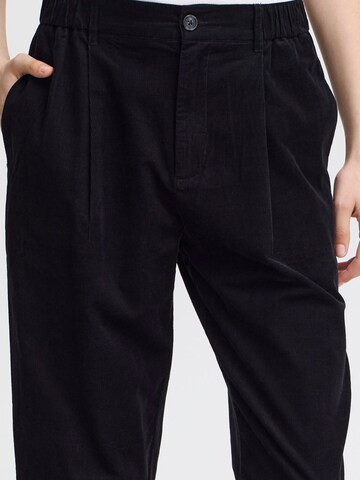 Loosefit Pantaloni chino di Fransa in nero