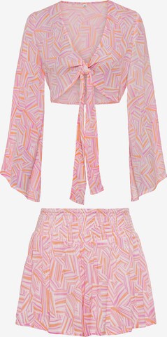 LSCN by LASCANA Jumpsuit in Pink: front