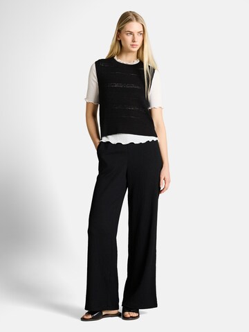 TOM TAILOR DENIM Sweater in Black