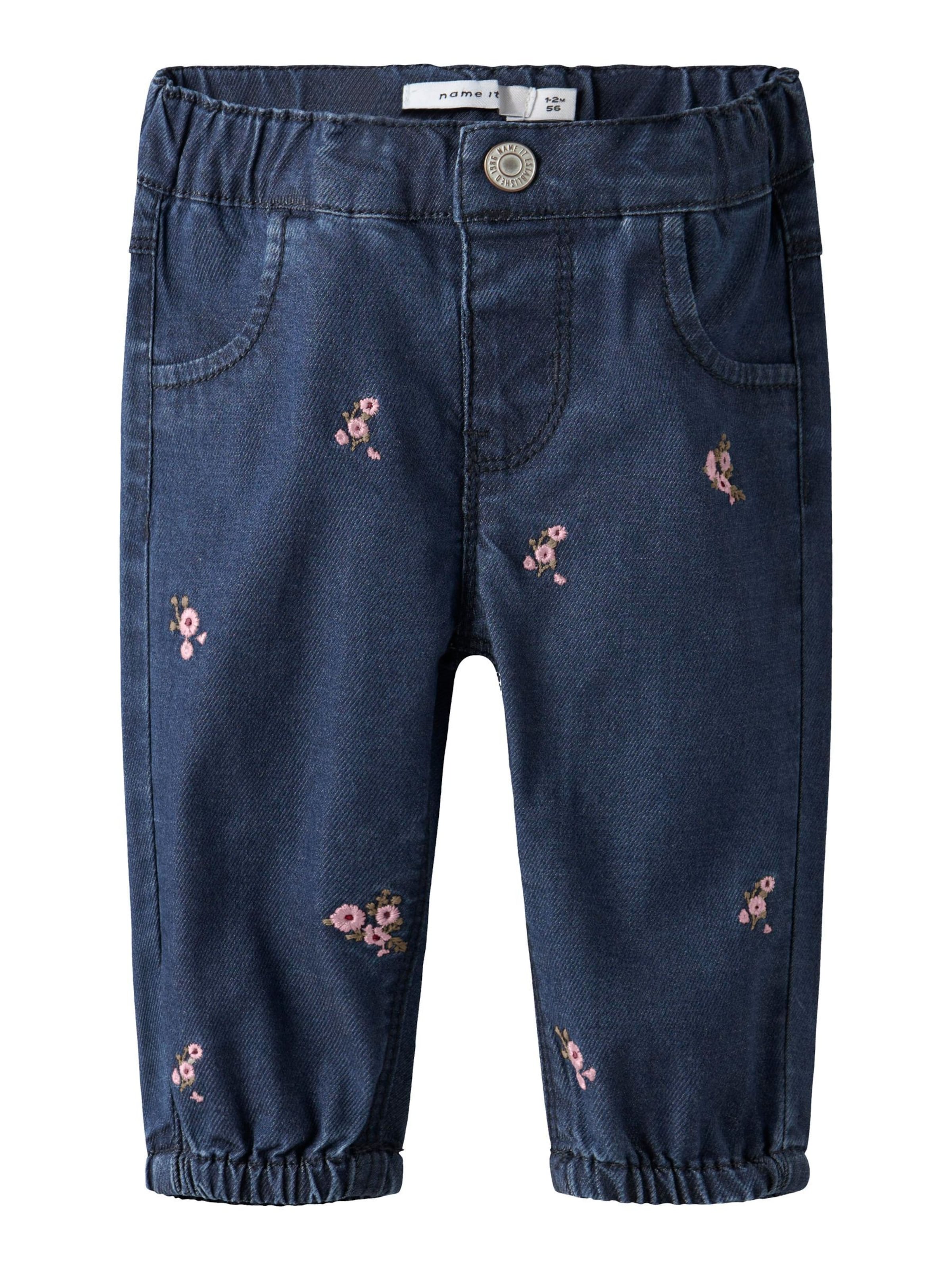 NAME IT Tapered Jeans 'Rose' i blå: forside