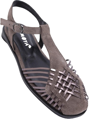 Limoya Strap Sandals 'Kelly' in Beige: front