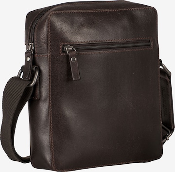 LEONHARD HEYDEN Crossbody Bag 'Dakota' in Brown: front