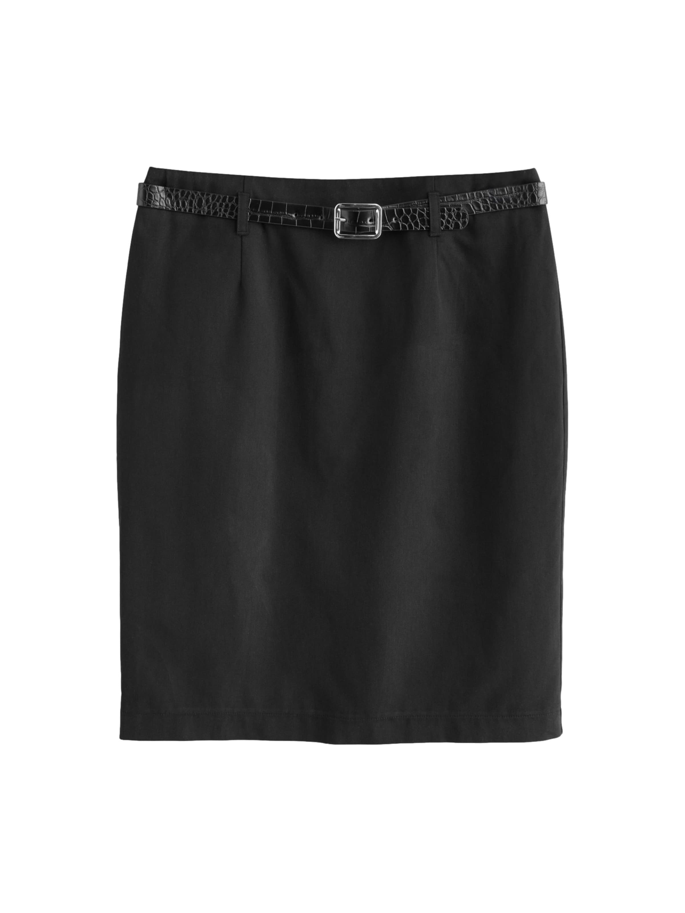 Next Skirt in Black: front