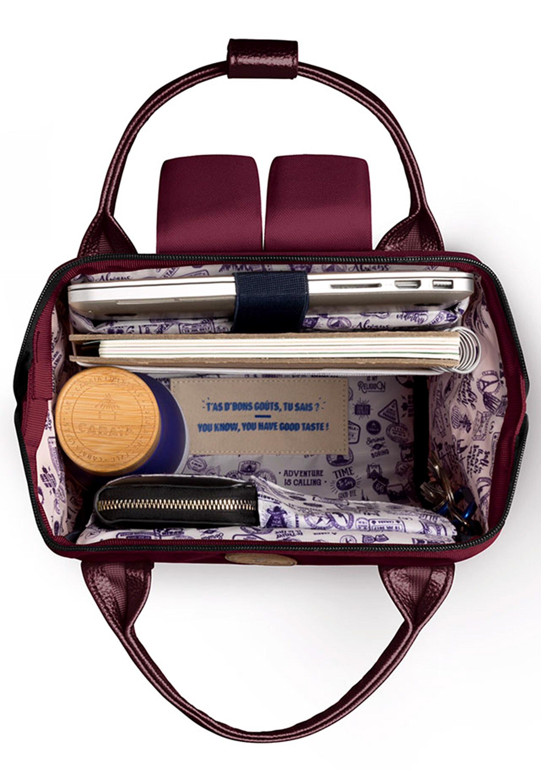 Cabaia Backpack 'Adventurer' in Red