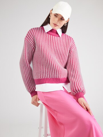 JDY Sweater in Pink: front