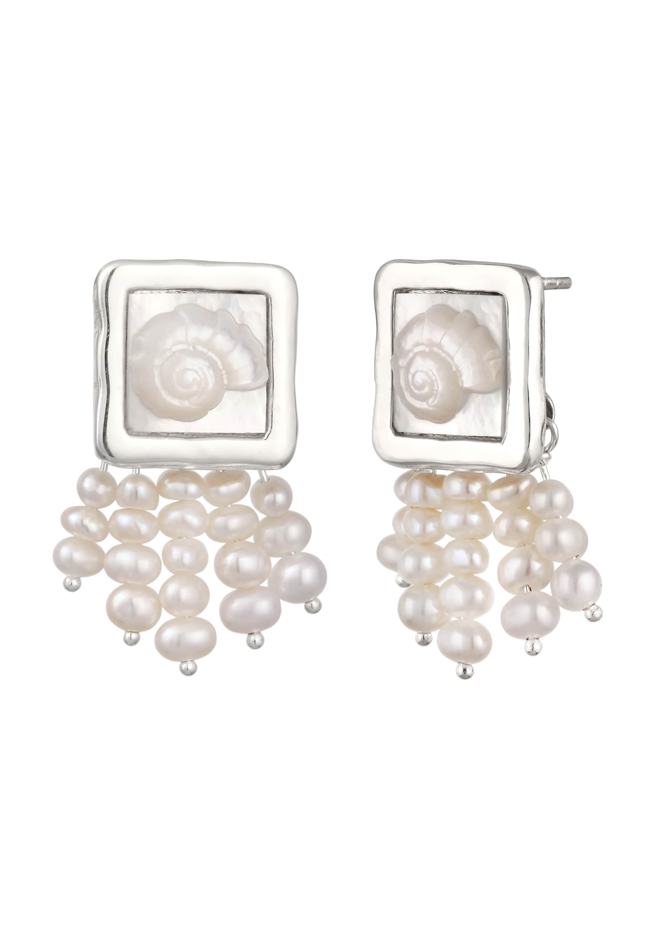 Haze&Glory Ohrringe in Silber: Vorderseite