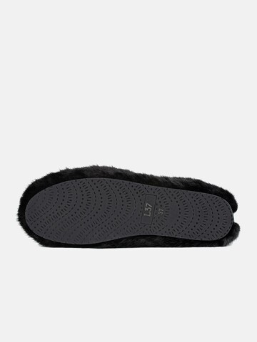 L37 HANDMADE SHOESSlip On cipele 'BLACK LOTUS' - crna boja