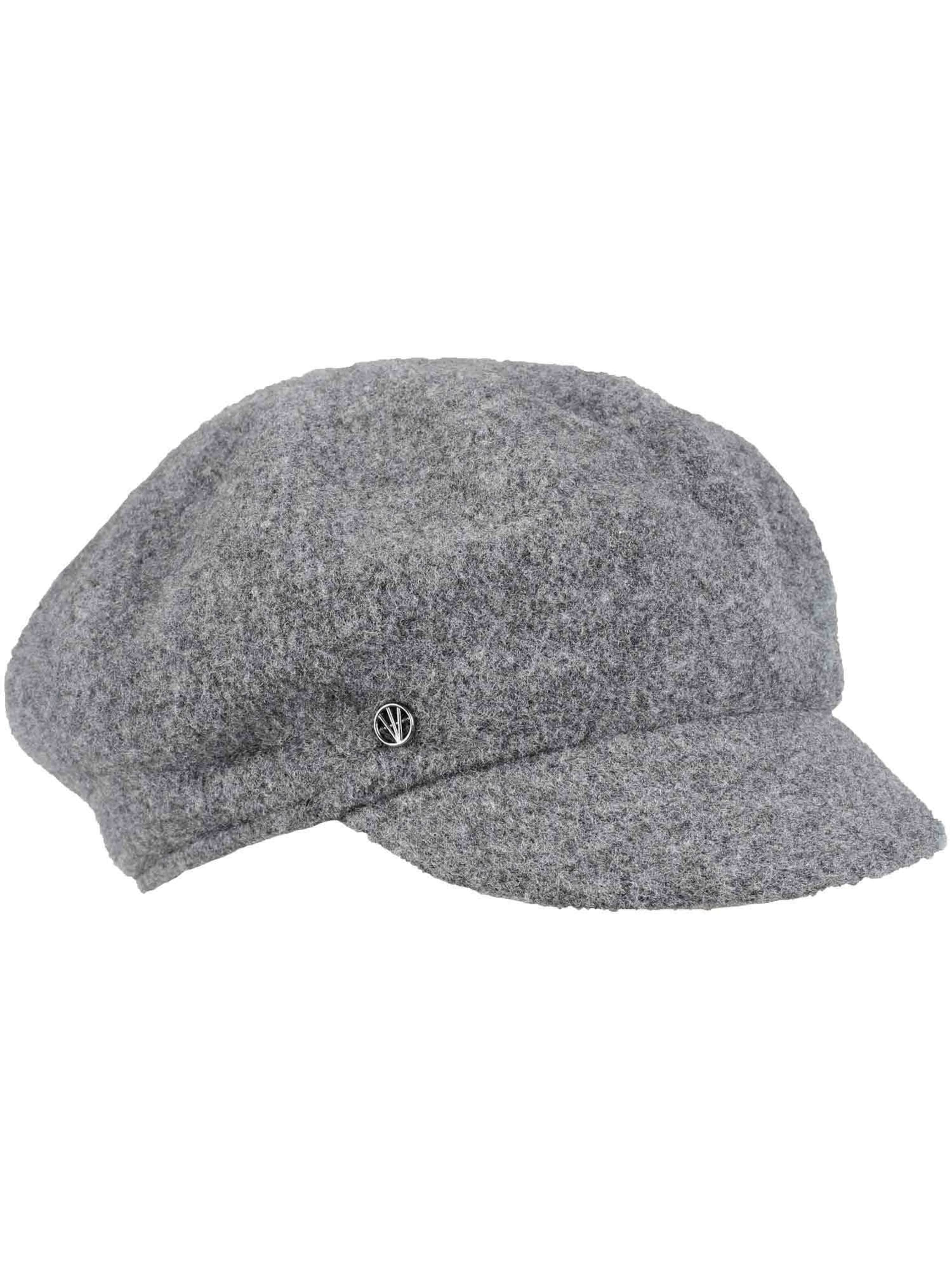 LOEVENICH Beanie in Grey: front