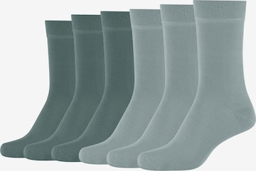 camano Socks in Green: front