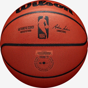 WILSON Ball 'NBA AUTHENTIC INDOOR OUTDOOR' in Brown