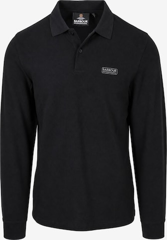Barbour Shirt in Schwarz: Vorderseite