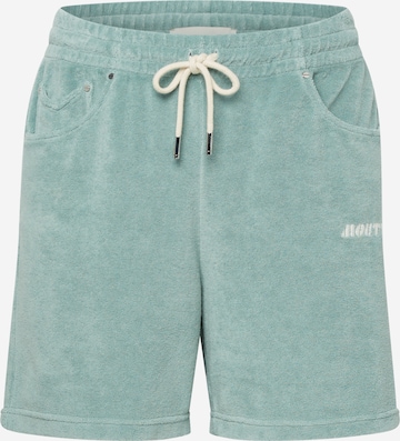 MOUTY Broek 'June' in Groen: voorkant