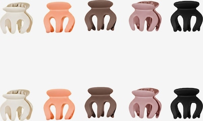 soho Hair accesoires Hårsmykke 'Etta Mini Hair Clips - Earth' i 2.5 cm x 2.5 cm i blandingsfarvet, Produktvisning