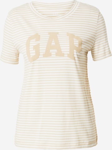 GAP Shirt in Beige: voorkant