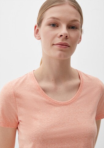 T-shirt s.Oliver en orange