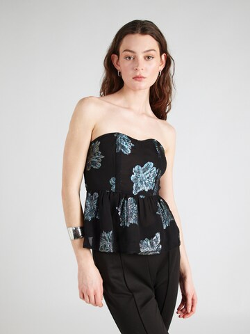 River Island Top in Schwarz: predná strana