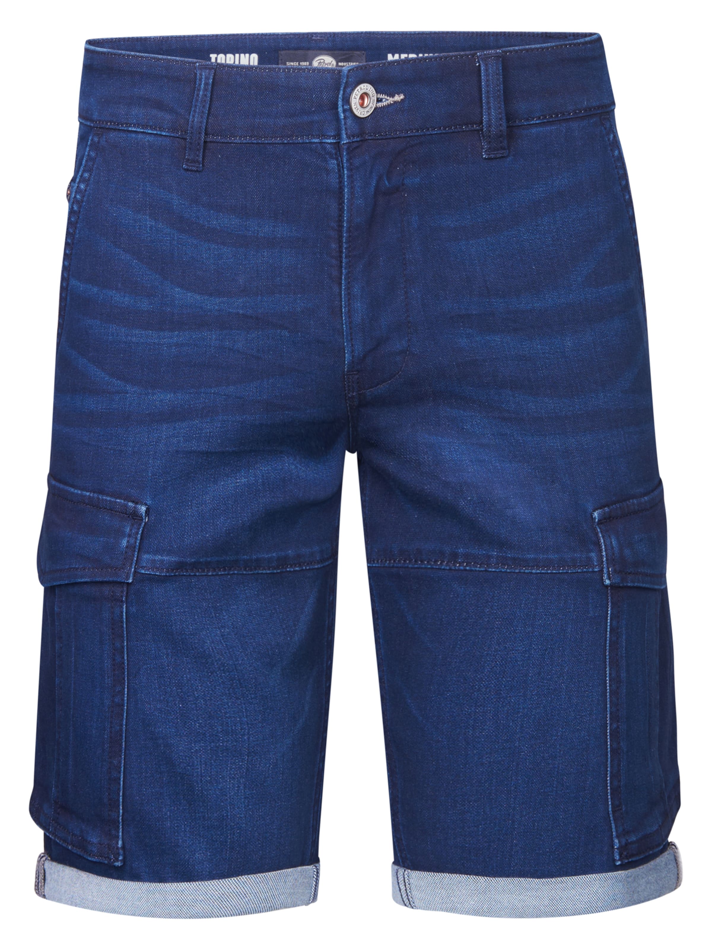 zils Petrol Industries Standarta Kargo džinsi 'Zephyr': no priekšpuses