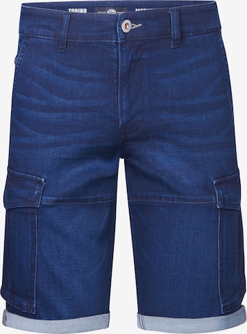 Jeans cargo 'Zephyr' Petrol Industries en bleu : devant