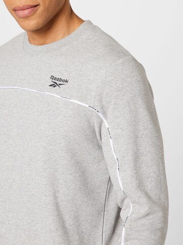 Sweat de sport Reebok en gris