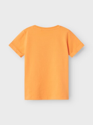 NAME IT Shirt 'VUX' in Oranje