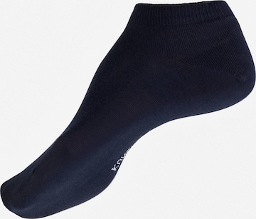 KUNERT Füßlinge 'Liz' in Blau: Vorderseite