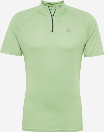 T-Shirt fonctionnel 'Essential Trail' ODLO en vert : devant