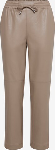 Oxmo Broek 'PAULIA' in Beige: voorkant