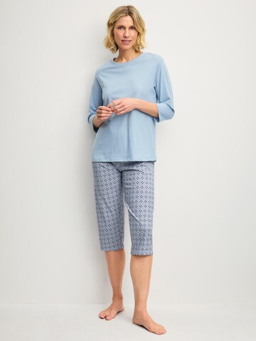 CALIDA Pyjama 'Cotton Special' in Grijs