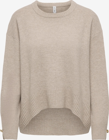 ONLY Pullover 'ONLALIVIA' in Grau: Vorderseite