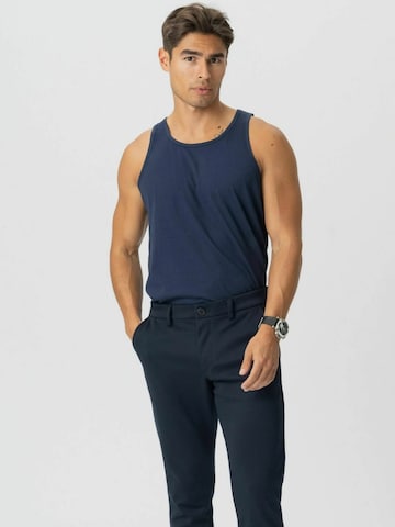 T-Shirt ' Basic Tanktop ' TEESHOPPEN en bleu : devant