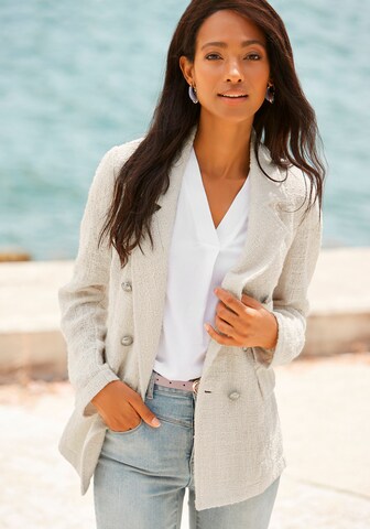 LASCANA - Blazer en beige: frente