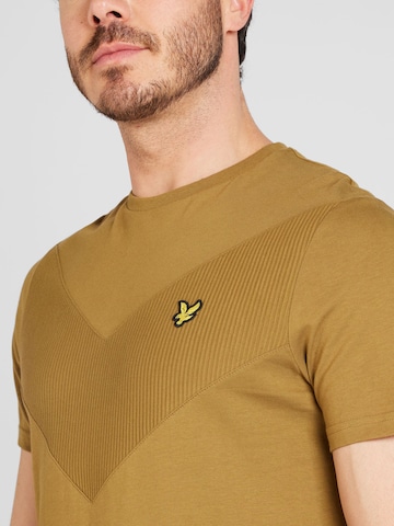 Maglietta 'Chevron' di Lyle & Scott in verde