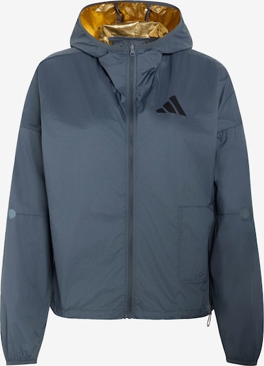 ADIDAS PERFORMANCE Sportska jakna 'Adizero Blaze' veličine XS u bazalt siva / crna, Pregled proizvoda