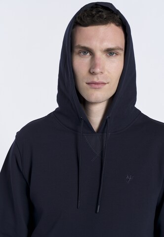 DENIM CULTURE Sweatshirt 'Hector' in Blauw