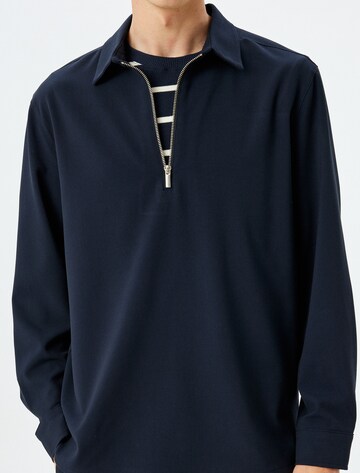 Koton Regular fit Tussenjas in Blauw