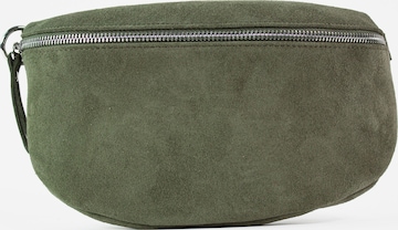 lePelou Fanny Pack 'VALENTINA medium' in Green: front