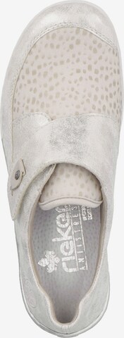 Rieker Classic Flats in Silver