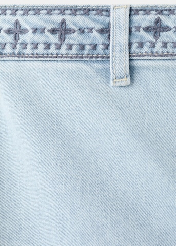 MANGO KIDS Wide leg Jeans 'Seamlesb' in Blue