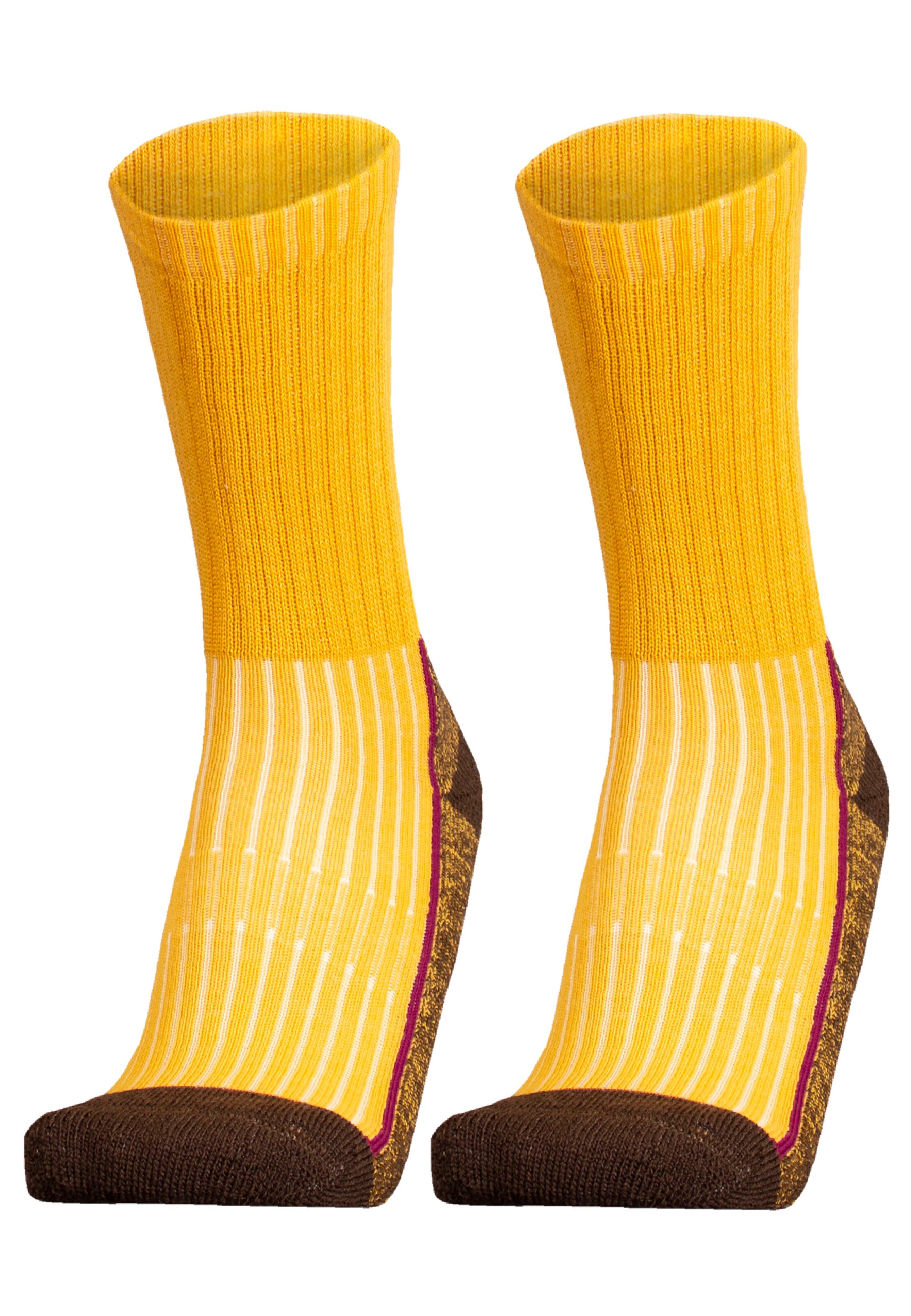 UphillSport Athletic Socks 'SAANA' in Yellow
