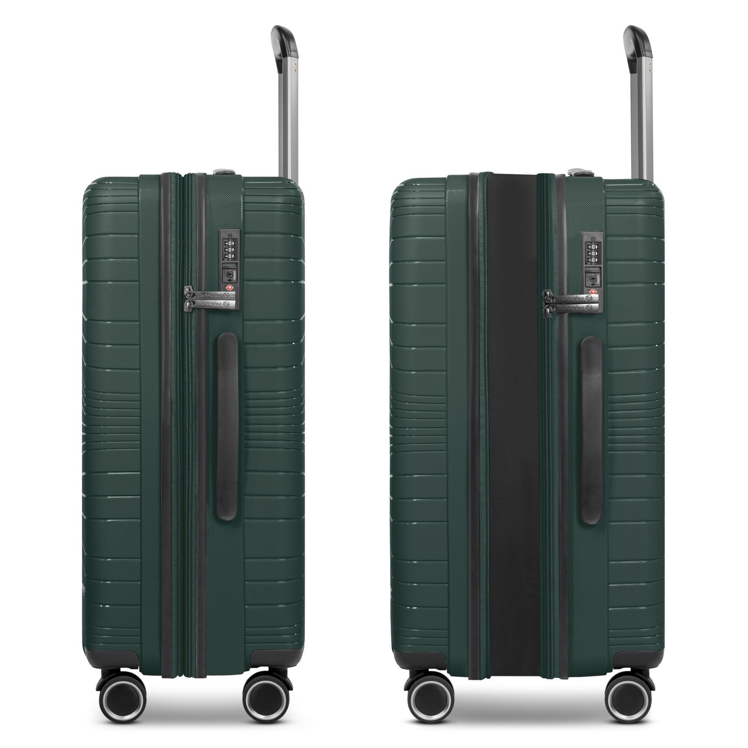 Franky Kofferset 'Dallas 3.0' in Grün