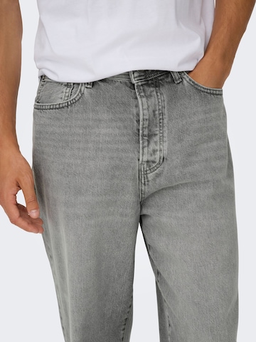 Only & Sons Regular Jeans 'ONSFade' in Grijs