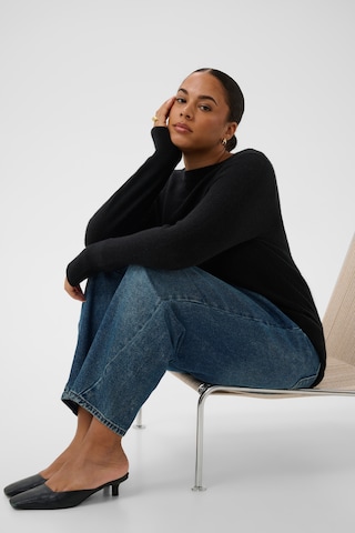 KAFFE CURVE - Pullover em preto