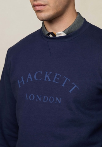 Hackett London Sweatshirt 'Heritage Ess' in Blau