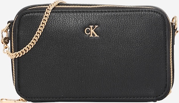 Sac à bandoulière 'MINIMAL' Calvin Klein Jeans en noir : devant